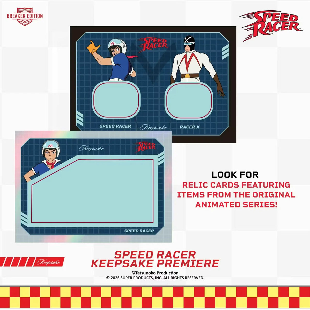 2026 Keepsake The Speed Racer Premiere Breaker Box | Anime Cards Presell | P5422079