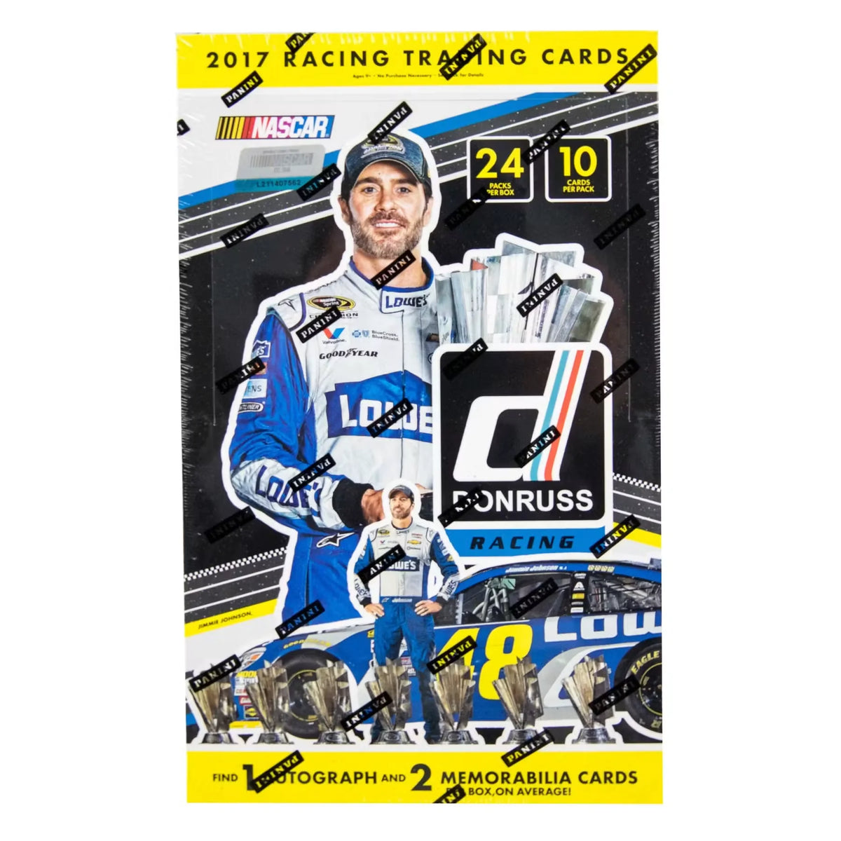 2017 Panini Donruss Racing Hobby Box (Ships Sealed Only) - D | P5537993