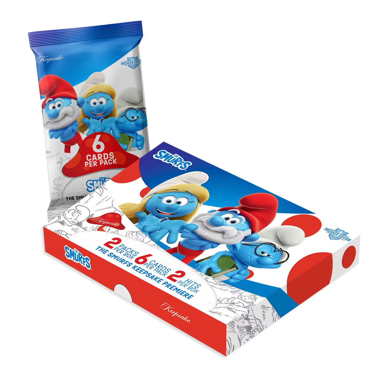 2026 Keepsake The Smurfs Premiere Breaker Box | Presell | P5540619