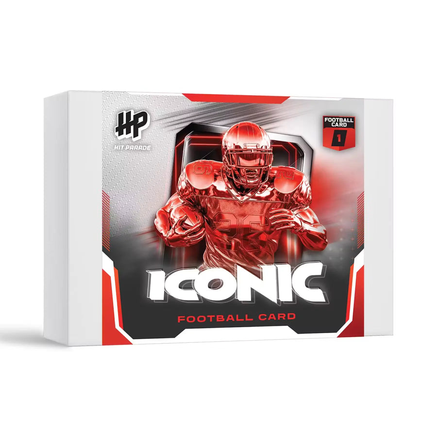 2026 Hit Parade Iconic Football Edition Series 1 Hobby Box | Presell | P5593565
