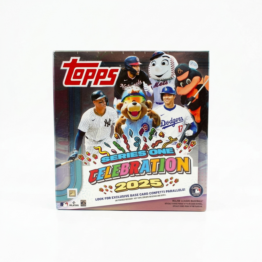 2025 Topps Series 1 Baseball Celebration Mega Box | 16 Packs | P5595186