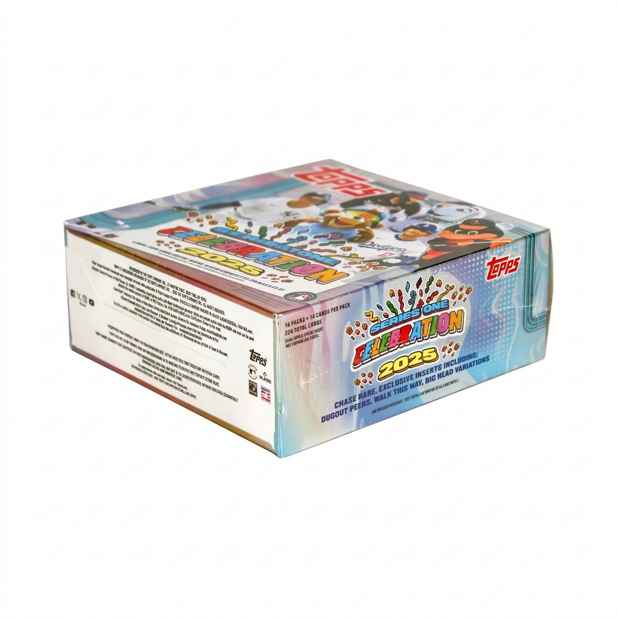 2025 Topps Series 1 Baseball Celebration Mega Box | 16 Packs | P5595186