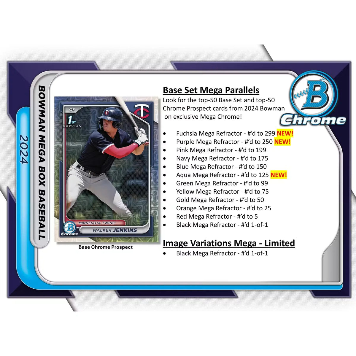 2024 Bowman Baseball Mega Box - D2 | P5595198