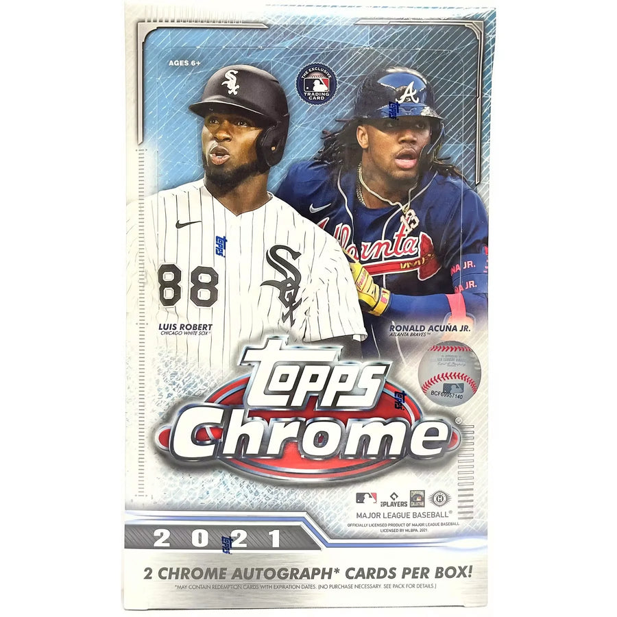 2021 Topps Chrome Baseball Hobby Box (Ships Sealed Only) - D | P5595344