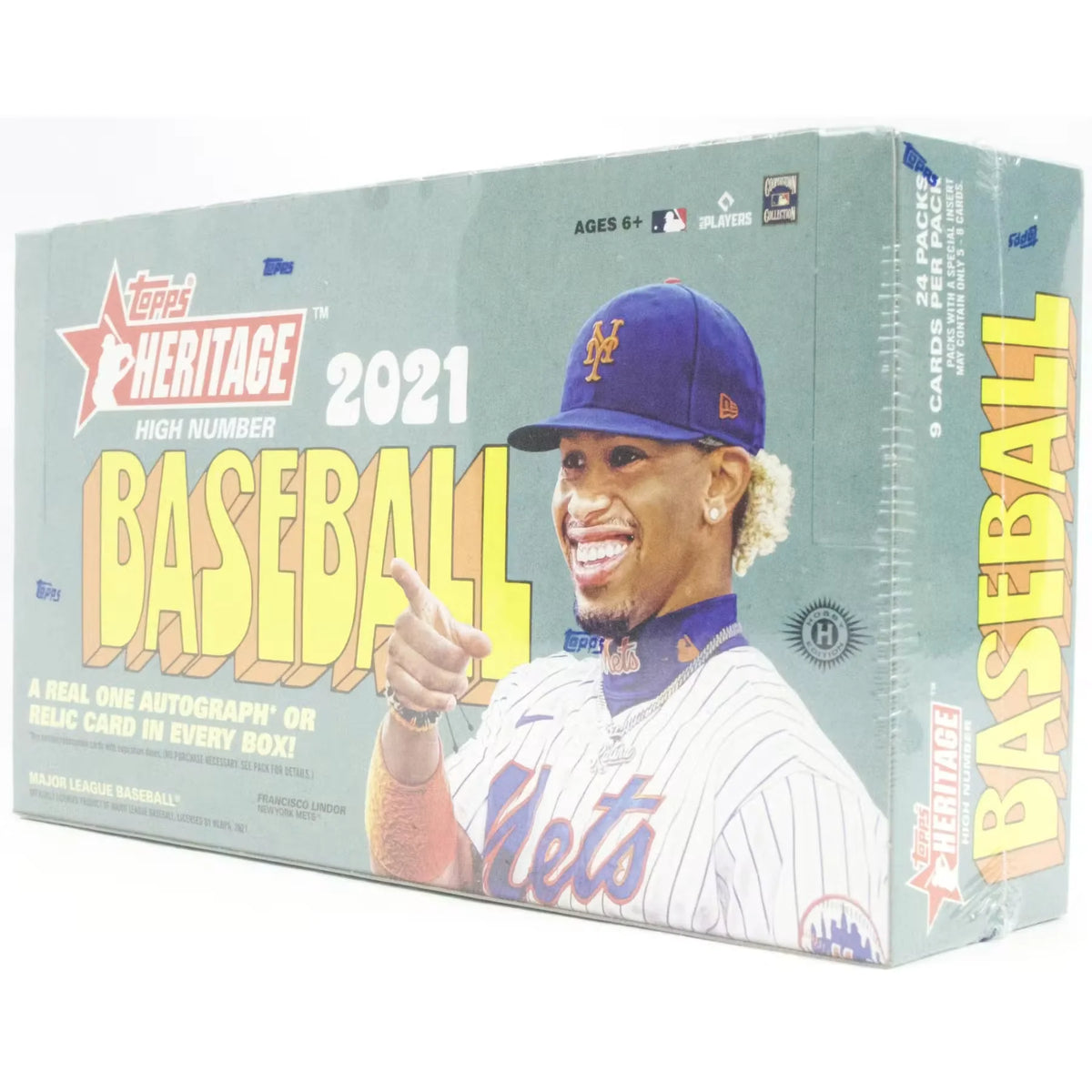2021 Topps Heritage High Number Baseball Hobby Box (Ships Sealed Only) - D | P5595360