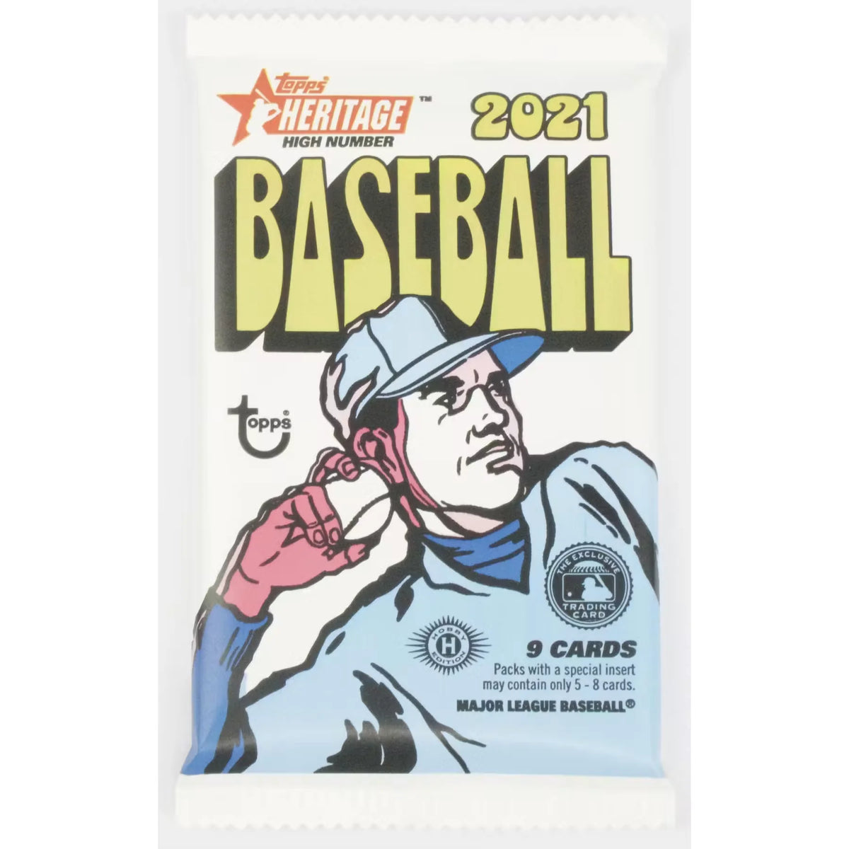 2021 Topps Heritage High Number Baseball Hobby Box (Ships Sealed Only) - D | P5595360
