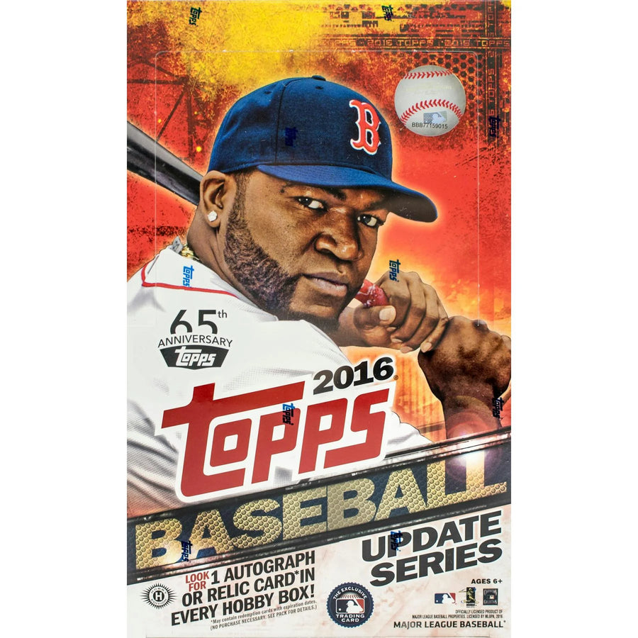 2016 Topps Update Baseball Hobby Box (Ships Sealed Only) | P5595431