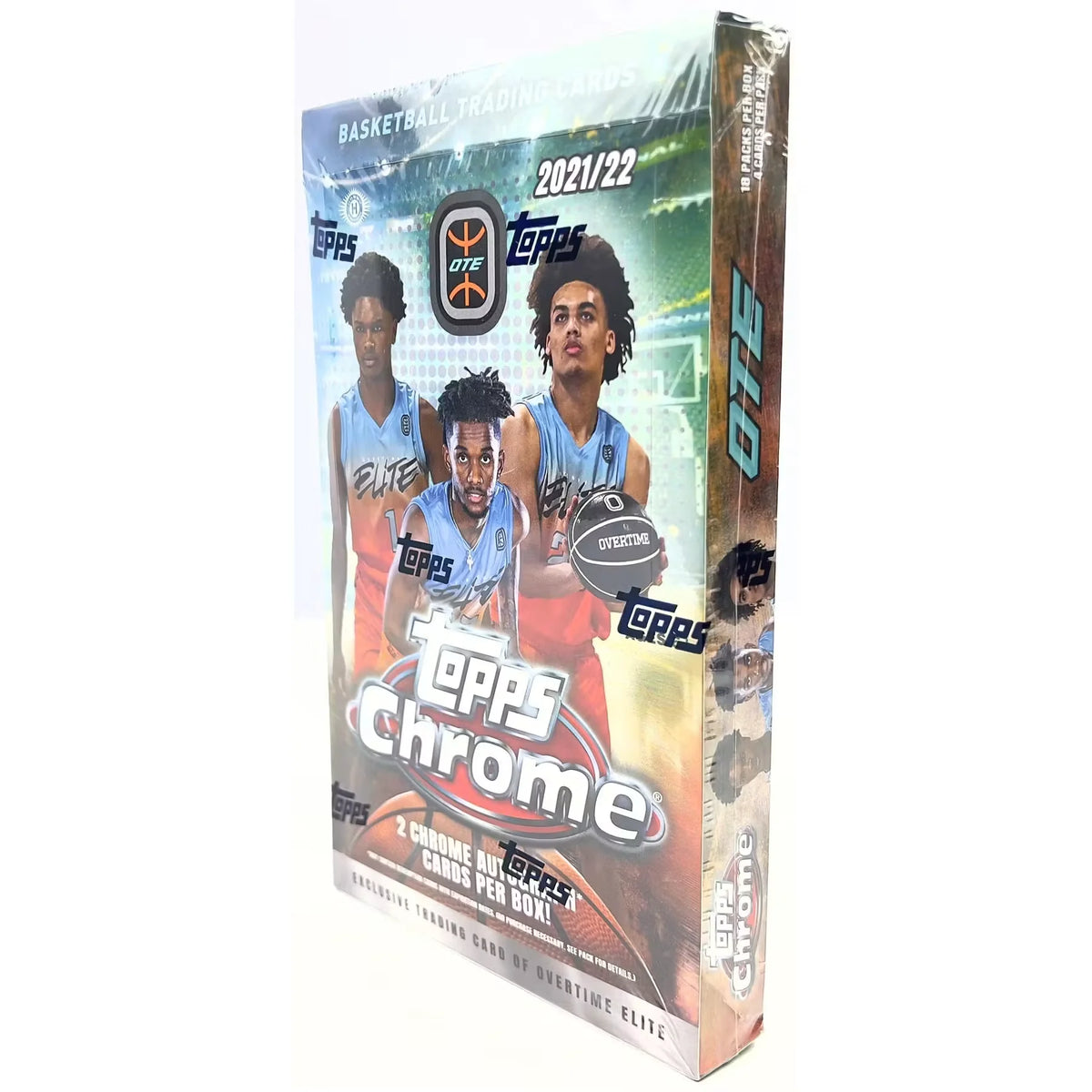 2021-22 Topps Chrome Overtime Elite Basketball Hobby Box - D | P5595615