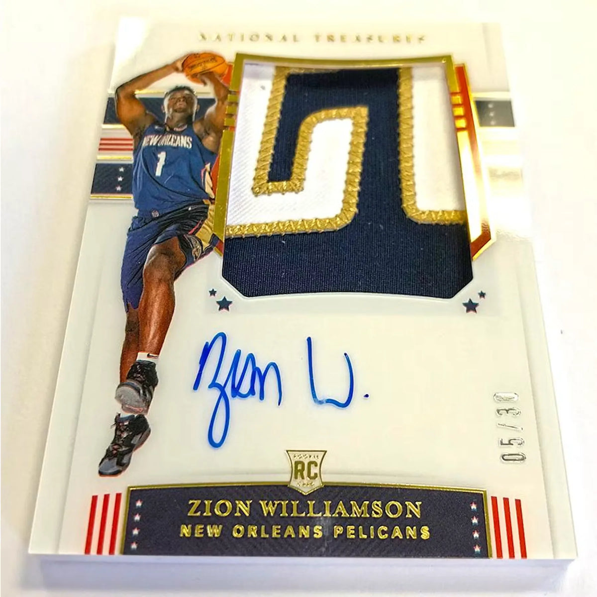 2019-20 Panini National Treasures FOTL Basketball Hobby Box (Ships Sealed Only) | P5595628