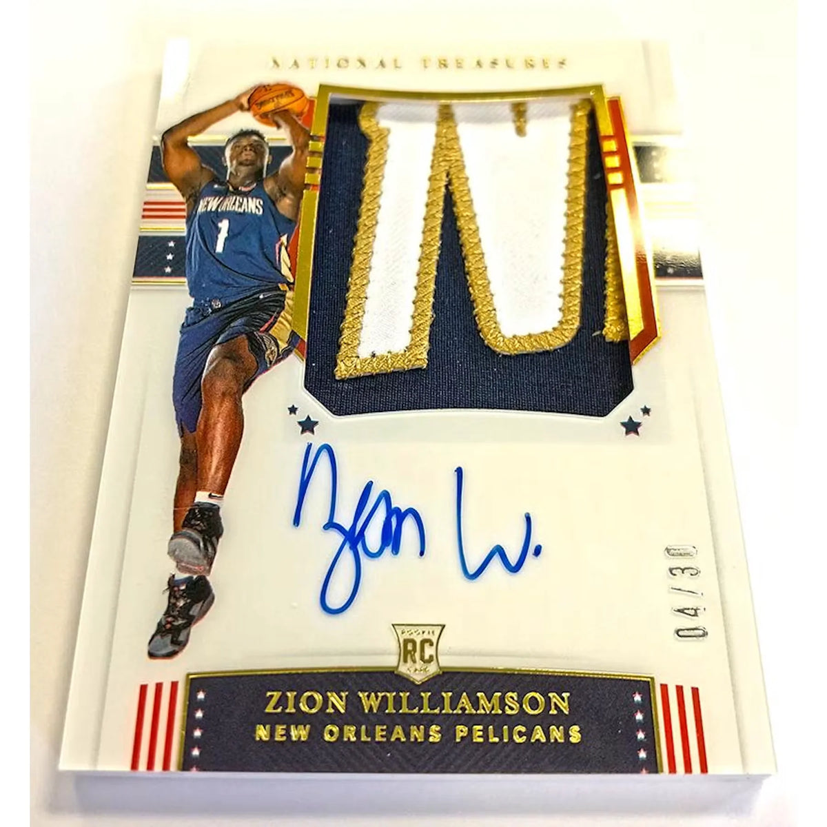 2019-20 Panini National Treasures FOTL Basketball Hobby Box (Ships Sealed Only) | P5595628