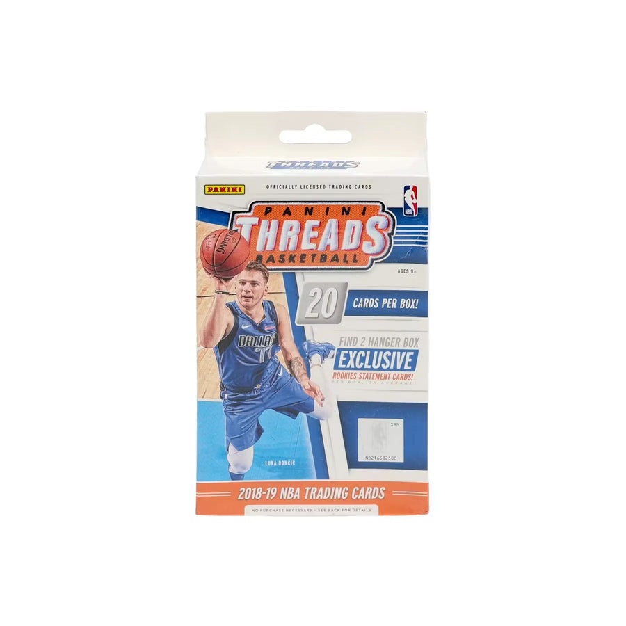 2018-19 Panini Threads Basketball 20ct Hanger Box (Ships Sealed Only) | P5595638