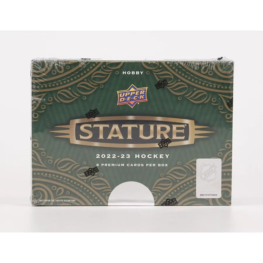 2022-23 Upper Deck Stature Hockey Hobby Box (Ships Sealed Only) | P5595752