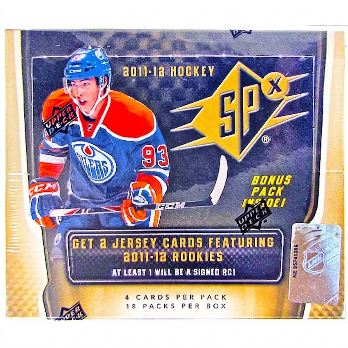 2011-12 Upper Deck SPx Hockey Hobby Box | Rookie Autographs (Ships Sealed Only) | P5595765