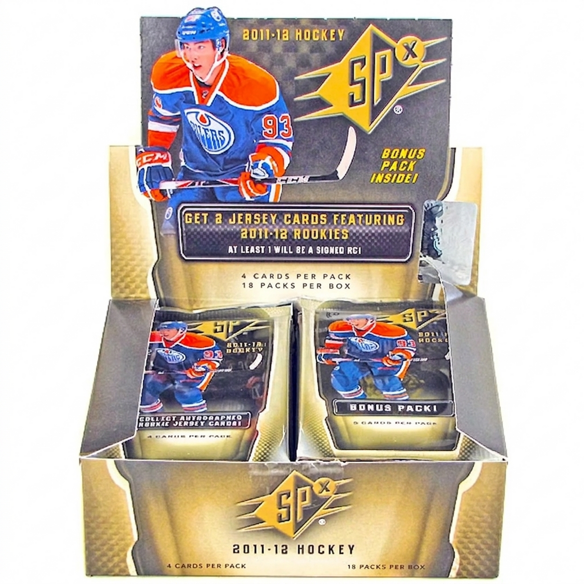 2011-12 Upper Deck SPx Hockey Hobby Box | Rookie Autographs (Ships Sealed Only) | P5595765