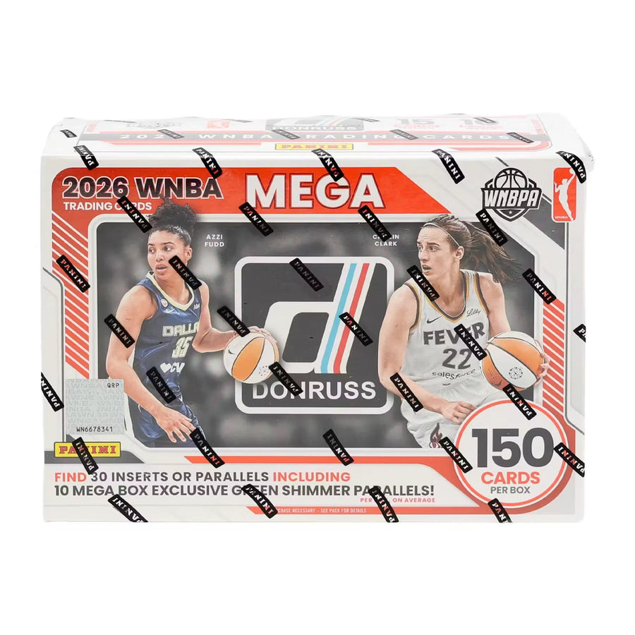 2026 Panini Donruss WNBA Basketball Mega Box | 30 Inserts Per Box | P5595886