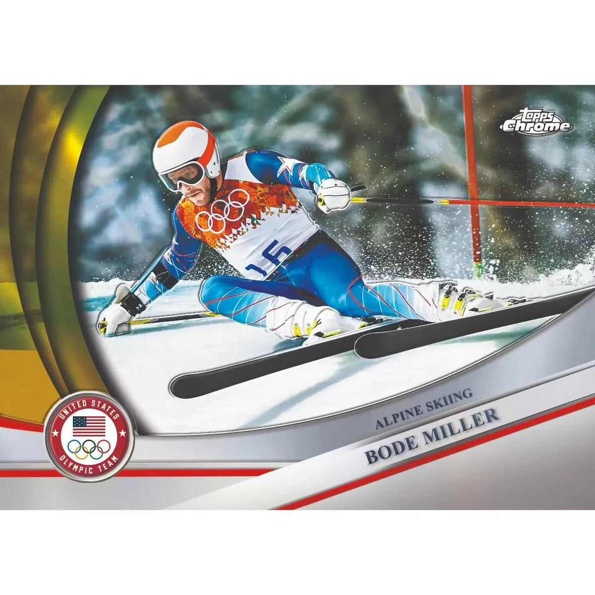 2026 Topps Chrome U.S. Olympics Blaster Box (Ships Sealed Only) | P5596045