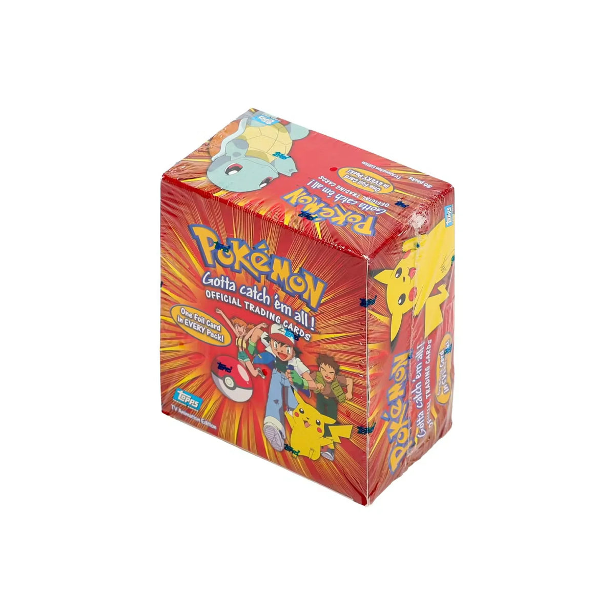 Pokemon TV Animation Series 1 Card Box | 1999 Topps Sealed - D2 | P5598132