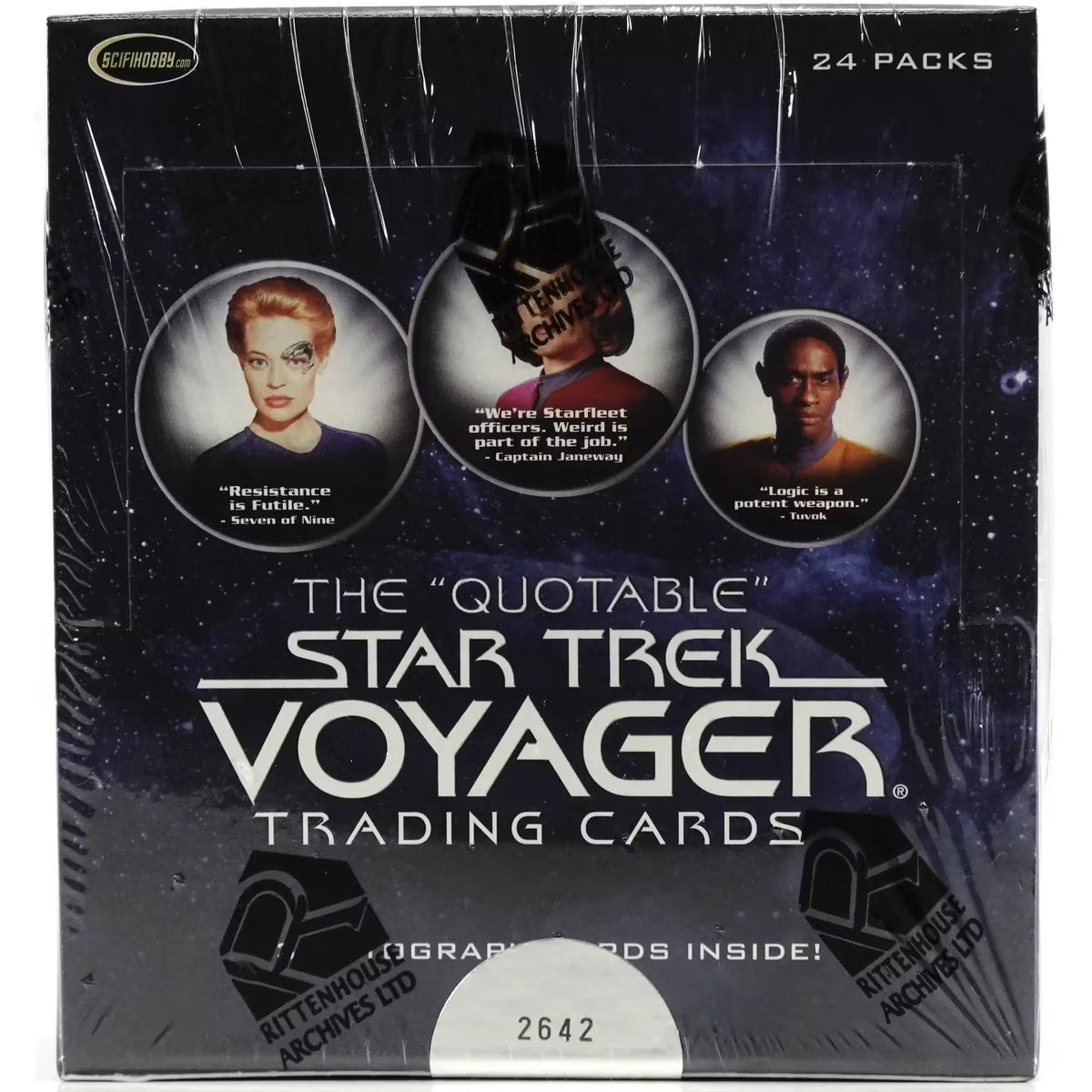 2012 Rittenhouse The Quotable Star Trek: Voyager Trading Cards Box - D2 | P5598540