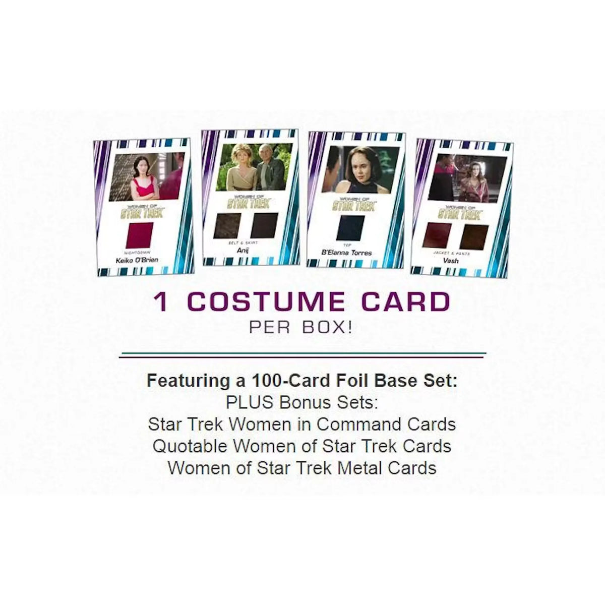 2017 Rittenhouse The Women of Star Trek 50th Anniversary Trading Cards Box - D2 | P5598541