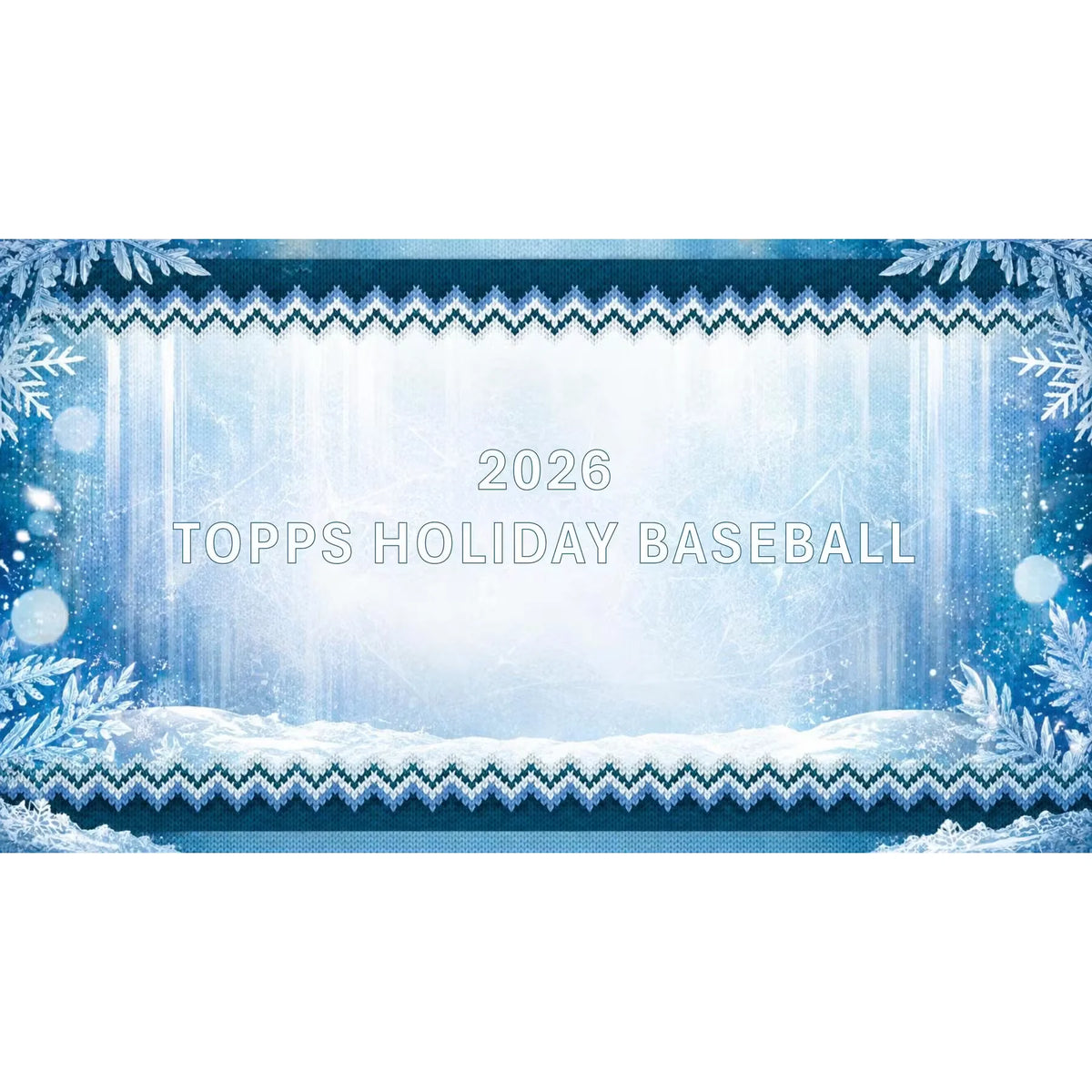 2026 Topps Holiday Baseball Hobby Collector 3-Tin Box | Presell | P5641285
