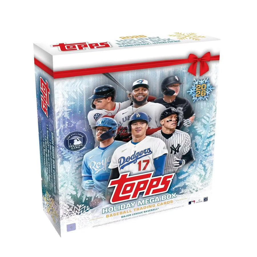 2026 Topps Holiday Baseball Mega Box | Presell (Ships Sealed Only) | P5641286