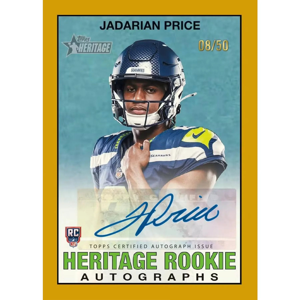 2026 Topps Heritage Football Mega Box | Presell (Ships Sealed Only) | P5641327
