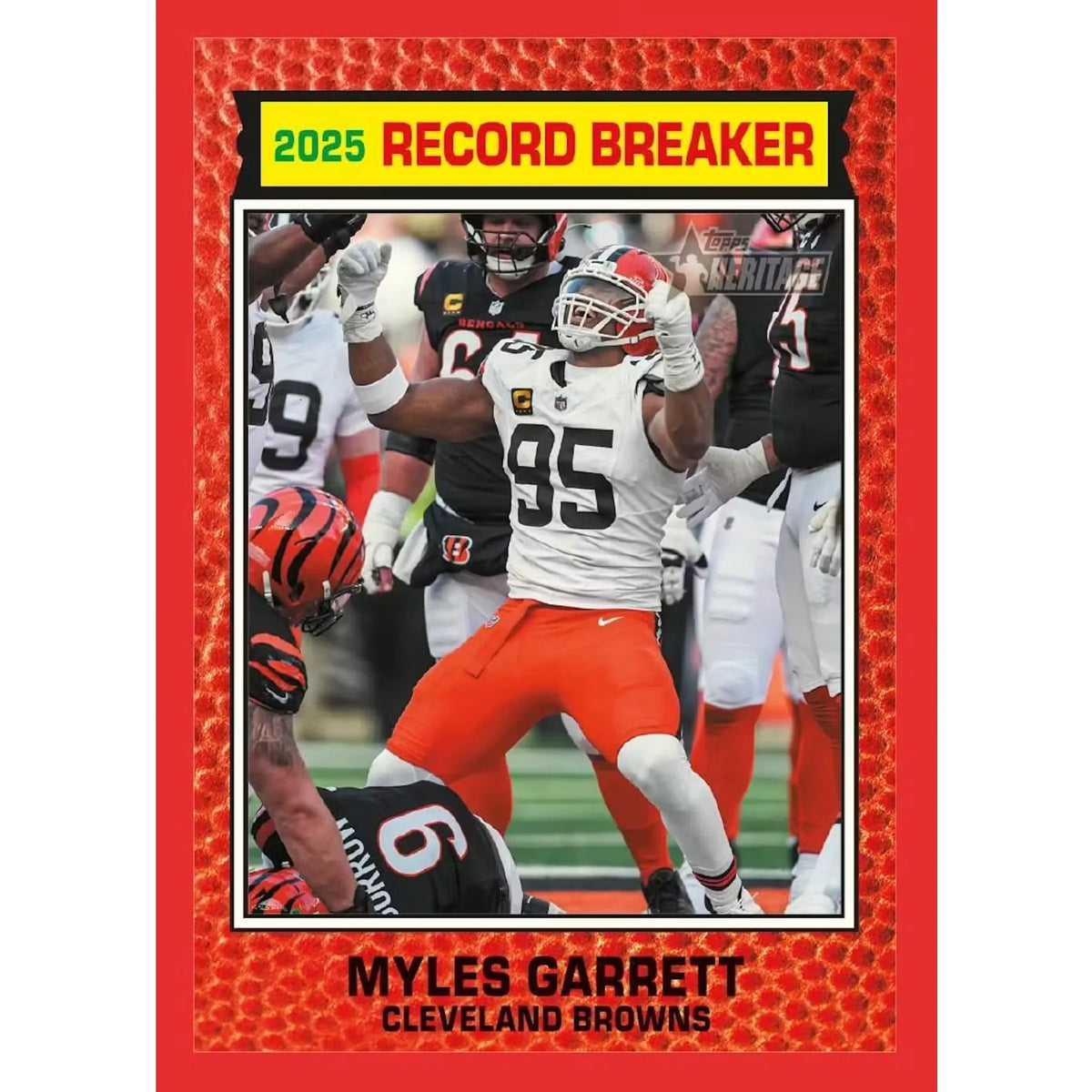 2026 Topps Heritage Football Mega Box | Presell (Ships Sealed Only) | P5641327