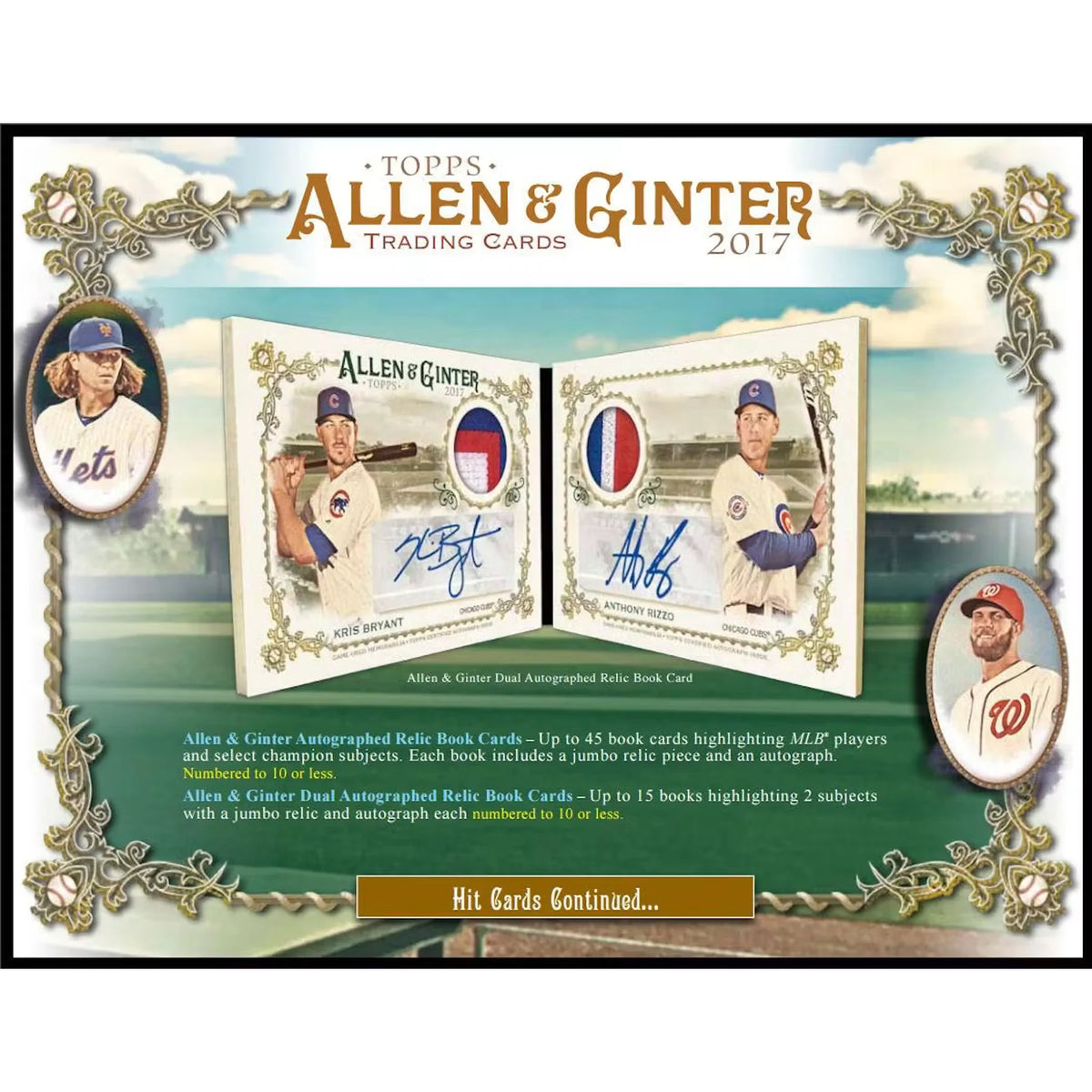 2017 Topps Allen & Ginter Baseball Hobby Box (Ships Sealed Only) | P5641634