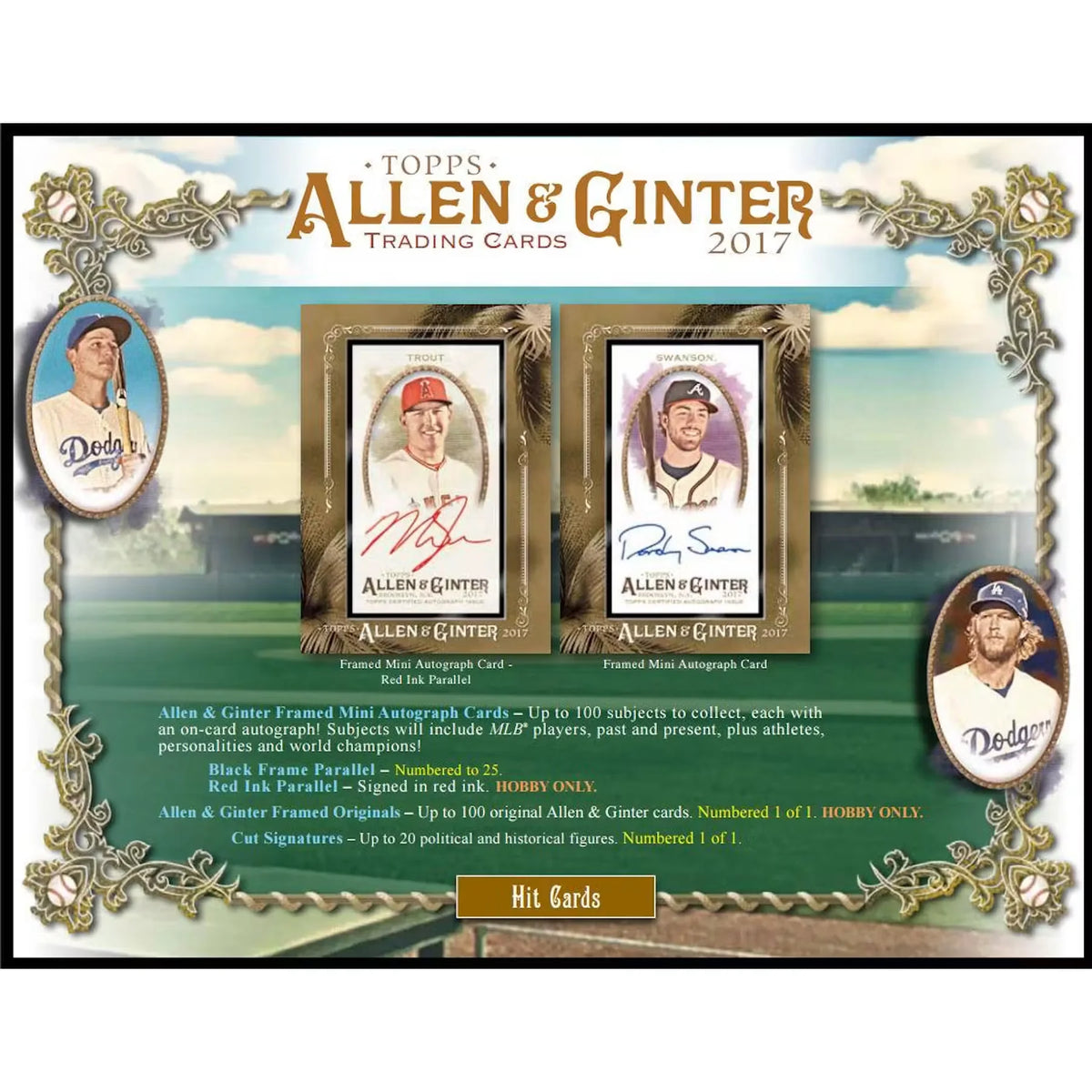2017 Topps Allen & Ginter Baseball Hobby Box (Ships Sealed Only) | P5641634