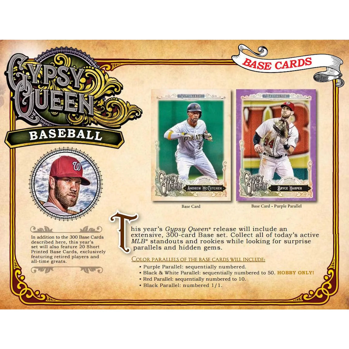 2017 Topps Gypsy Queen Baseball Hobby Box | Two Autos Per Box | P5641635