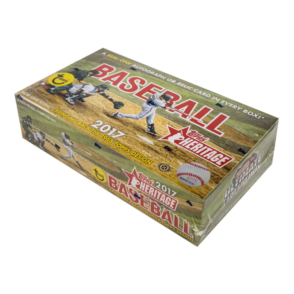 2017 Topps Heritage Baseball Hobby Box (Ships Sealed Only) | P5641636