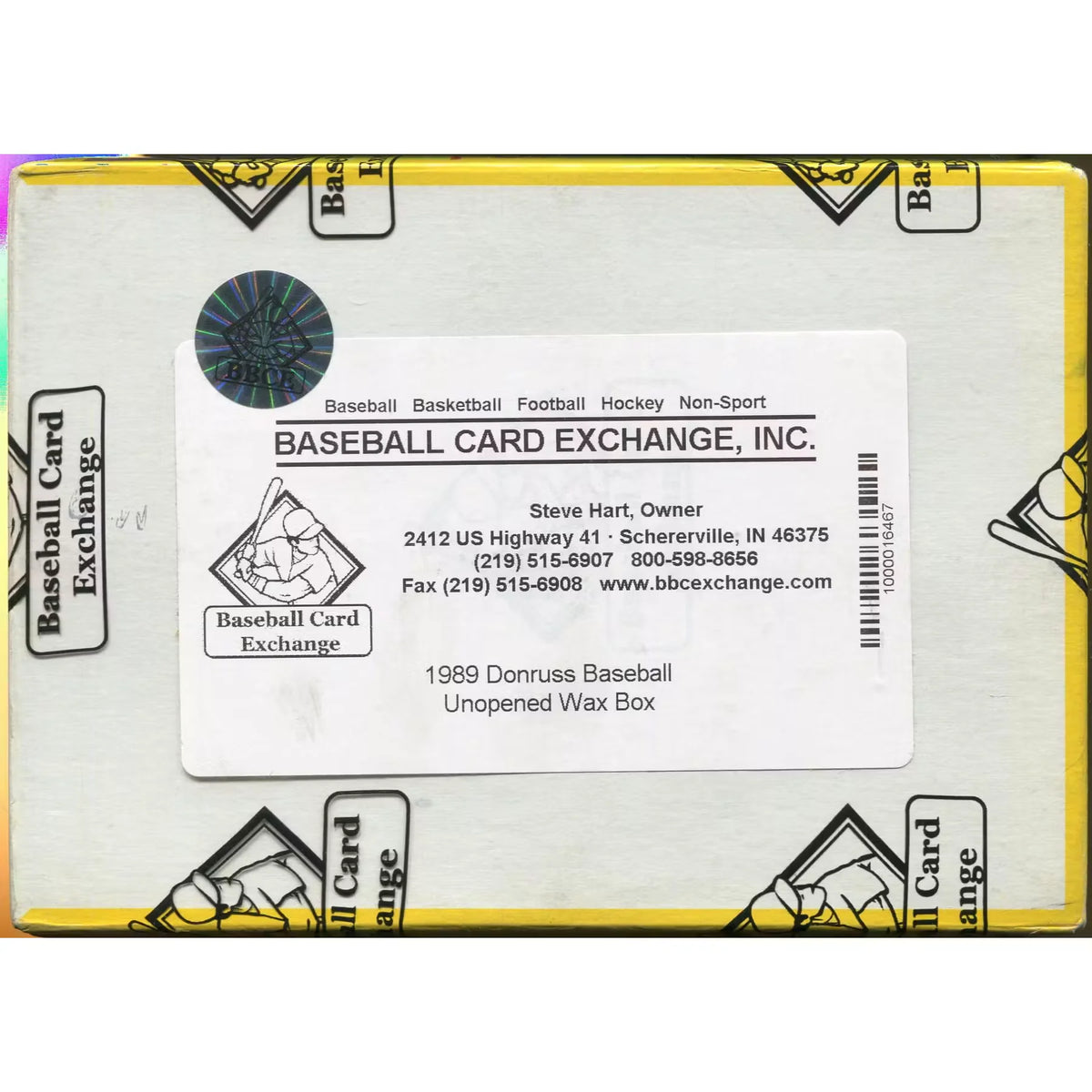 1989 Donruss Baseball Wax Box | Ken Griffey Jr. Rookie (Ships Sealed Only) | P5641707