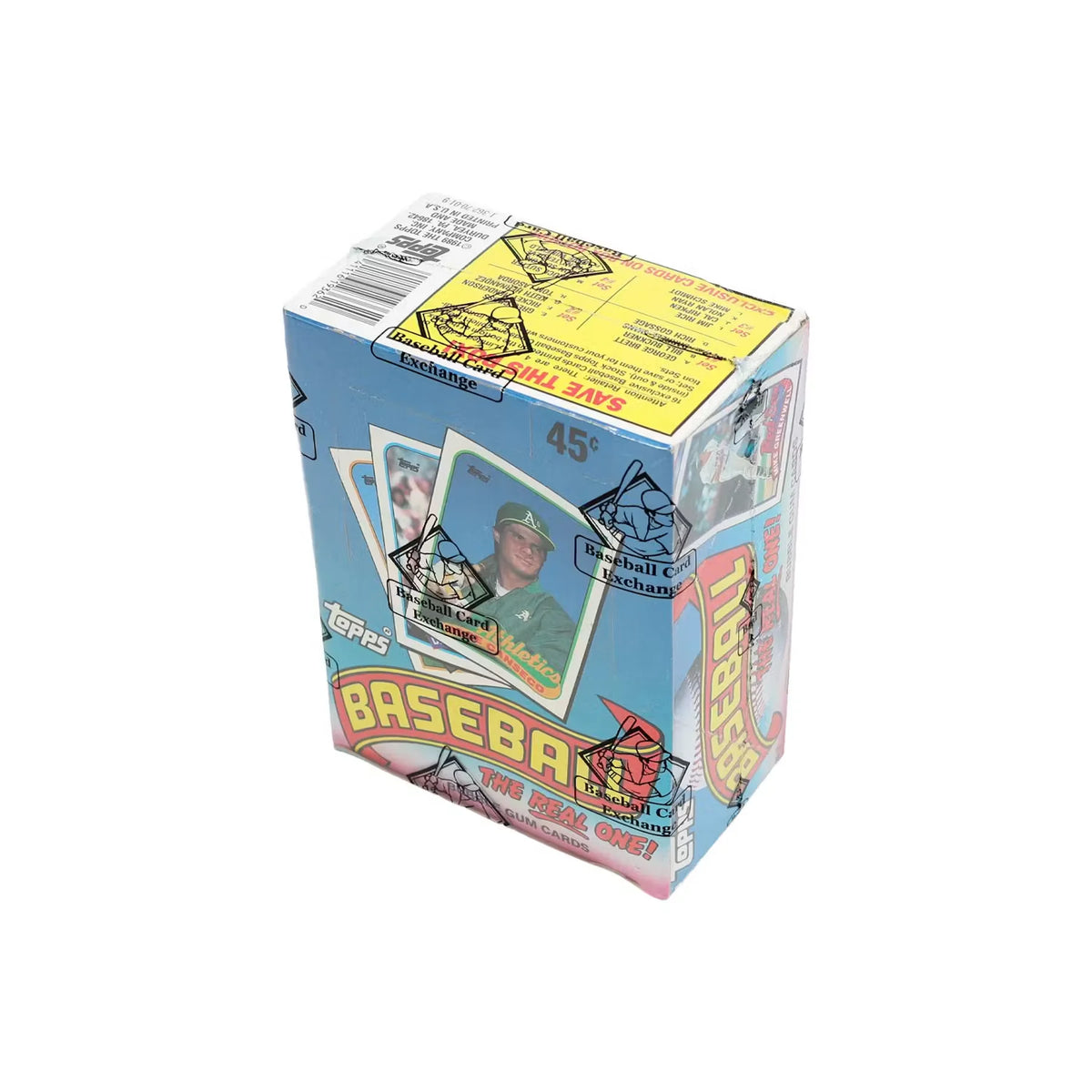 1989 Topps Baseball Wax Box | BBCE Sealed (Ships Sealed Only) | P5641711