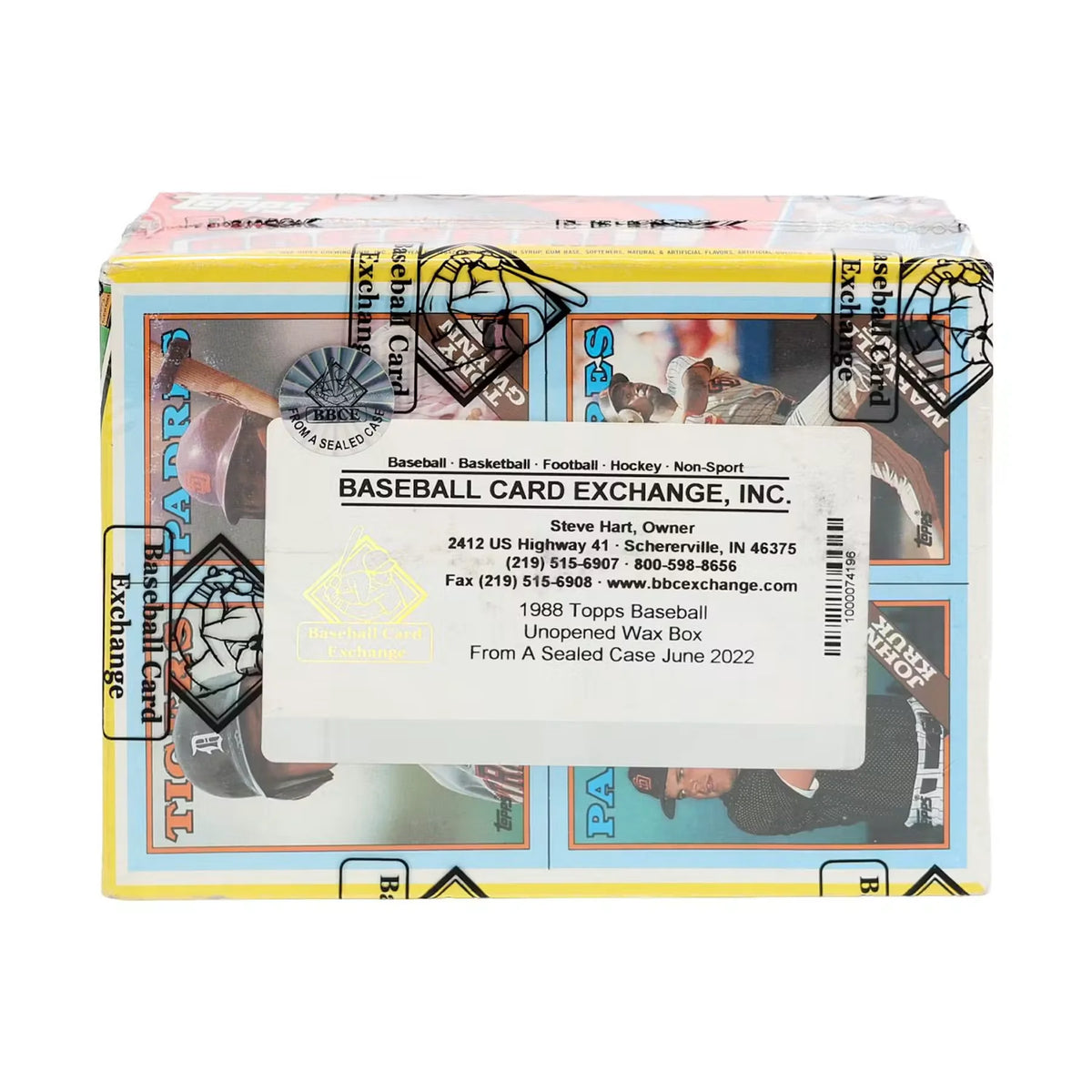 1988 Topps Baseball Wax Box | BBCE Sealed (Ships Sealed Only) | P5641714
