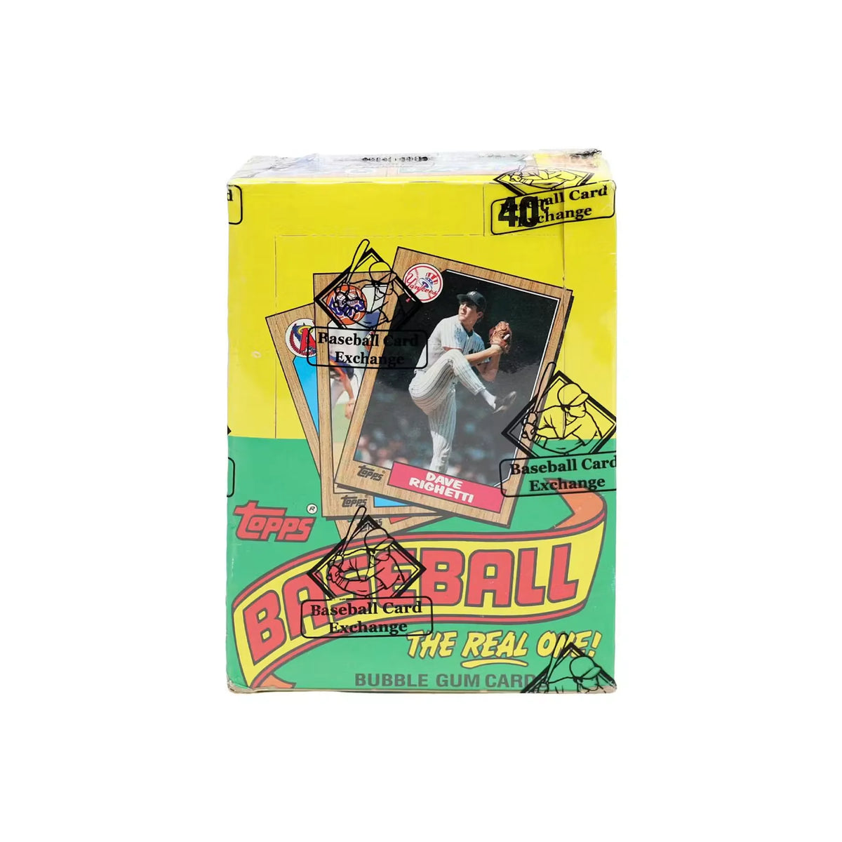 1987 Topps Baseball Wax Box | BBCE Authenticated (Ships Sealed Only) | P5641717