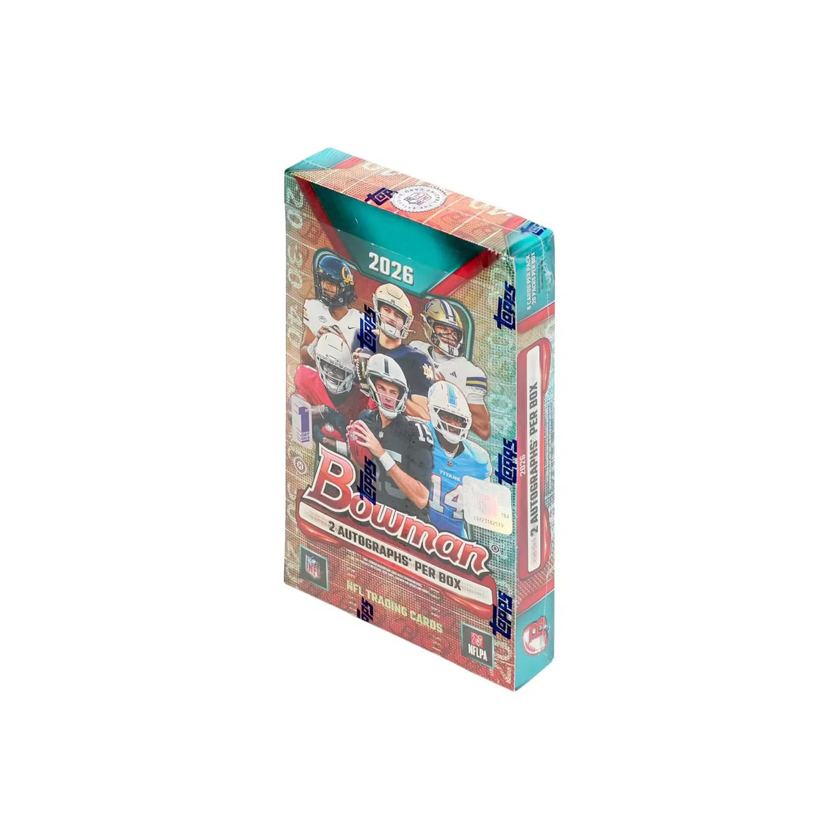 2026 Bowman Football First Day Issue Hobby Box | FDI Exclusives | Damaged | P5641869