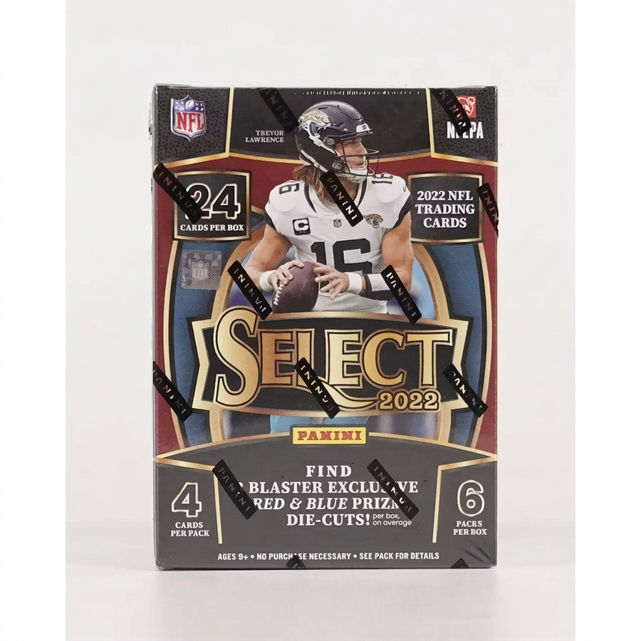 2022 Panini Select Football Blaster Box | Red & Blue Die-Cuts | P5641908