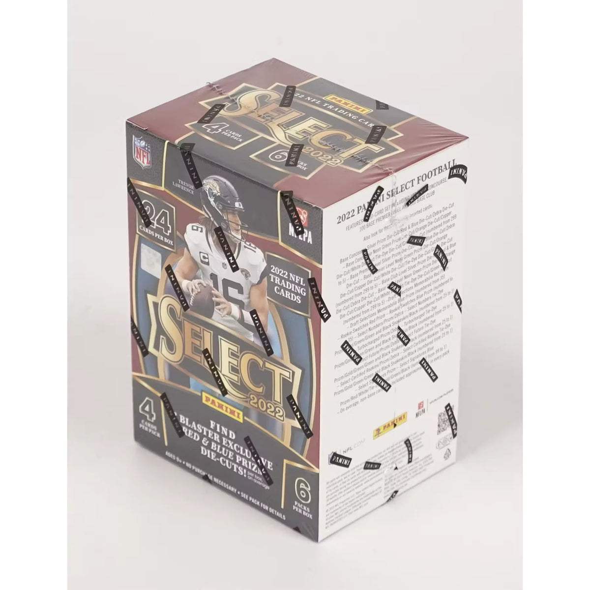 2022 Panini Select Football Blaster Box | Red & Blue Die-Cuts | P5641908