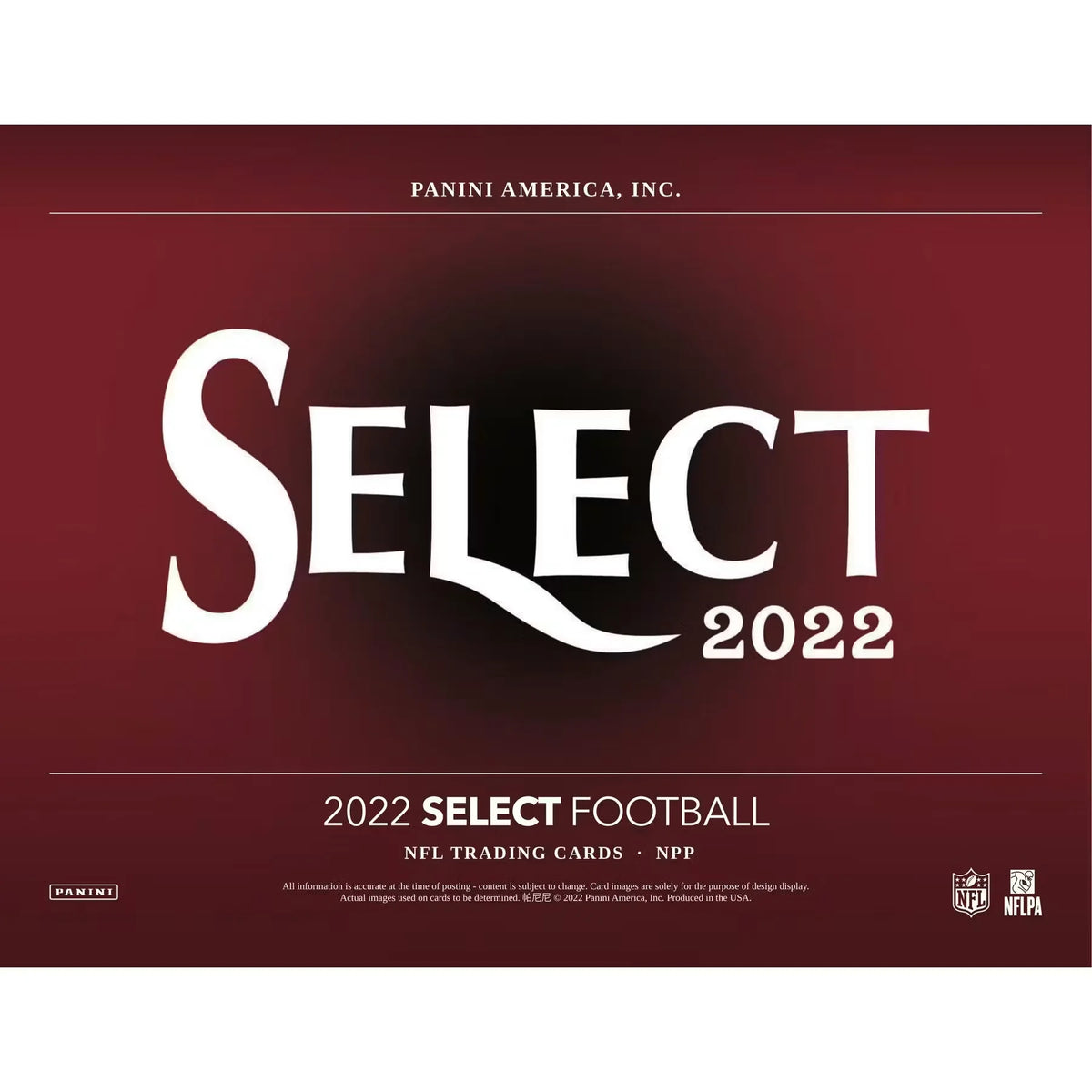 2022 Panini Select Football Blaster Box | Red & Blue Die-Cuts | P5641908