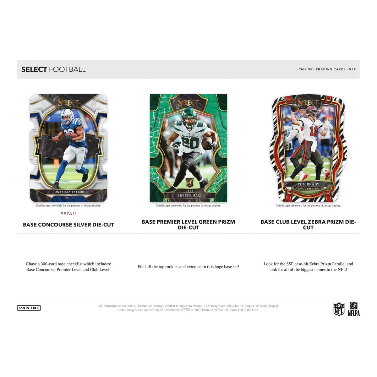 2022 Panini Select Football Blaster Box | Red & Blue Die-Cuts | P5641908