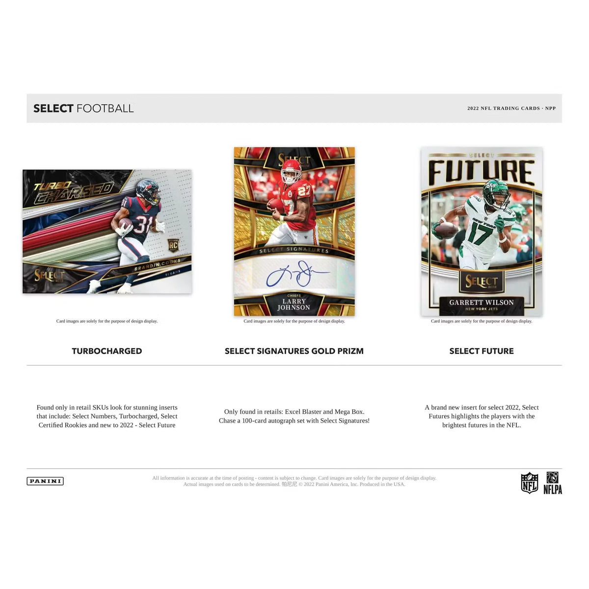 2022 Panini Select Football Blaster Box | Red & Blue Die-Cuts | P5641908