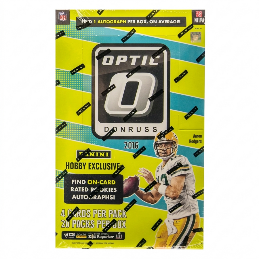 2016 Panini Donruss Optic Football Hobby Box (Ships Sealed Only) - D | P5641944