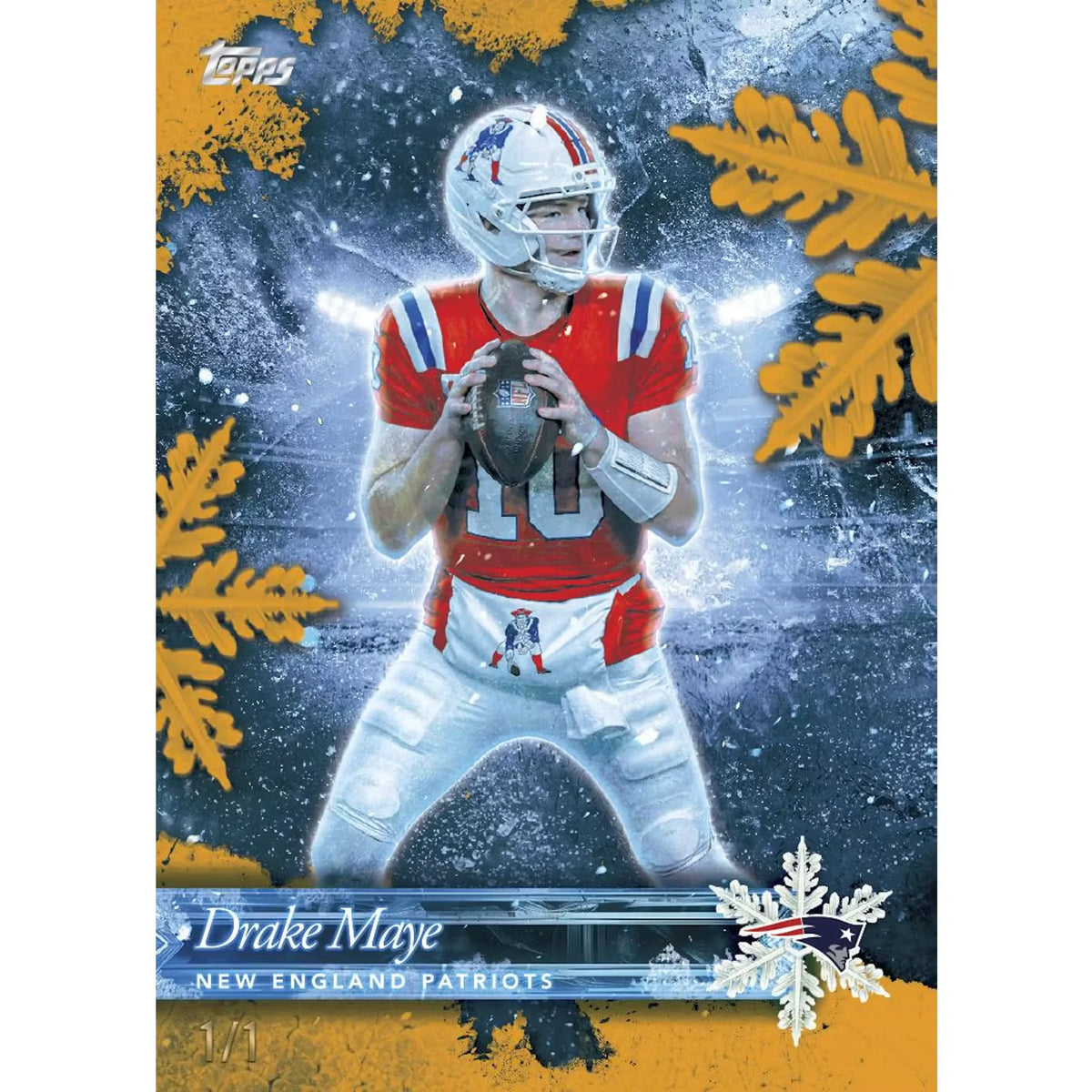 2026 Topps Holiday Football Mega Box | Presell (Ships Sealed Only) | P5754600