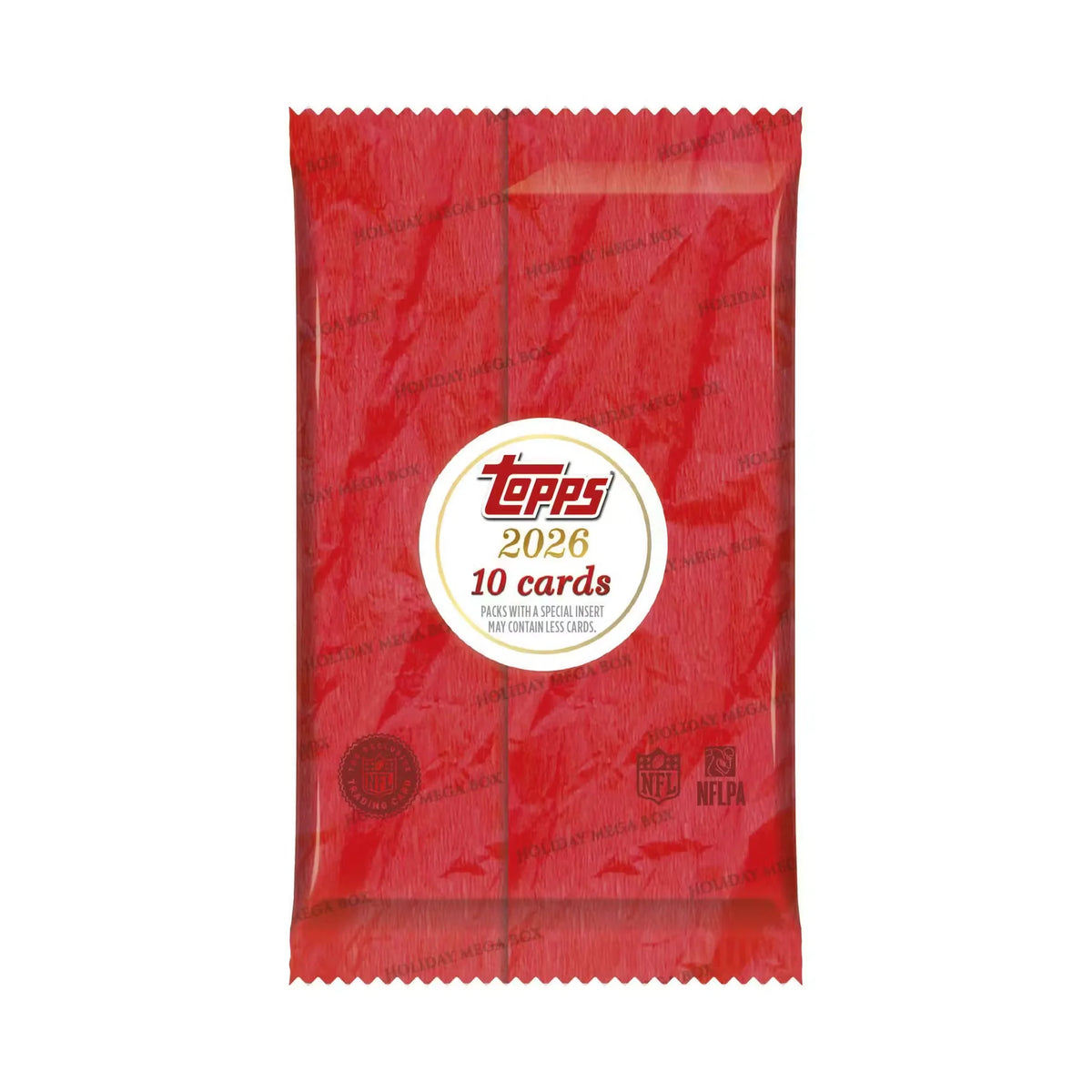 2026 Topps Holiday Football Mega Box | Presell (Ships Sealed Only) | P5754600