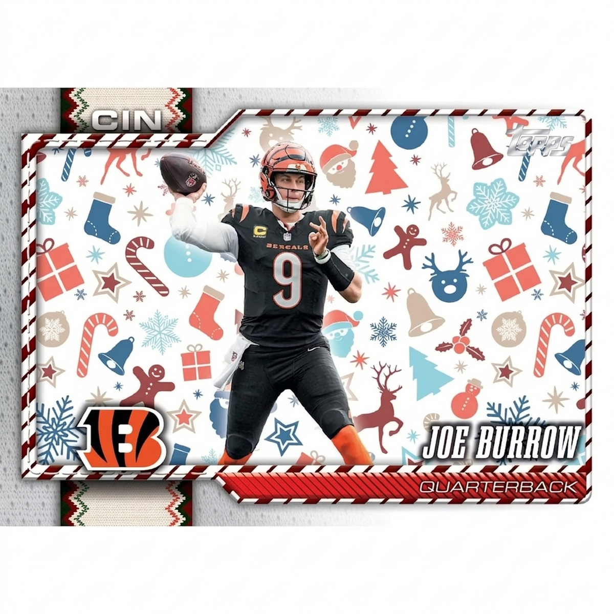 2026 Topps Holiday Football Mega Box | Presell (Ships Sealed Only) | P5754600