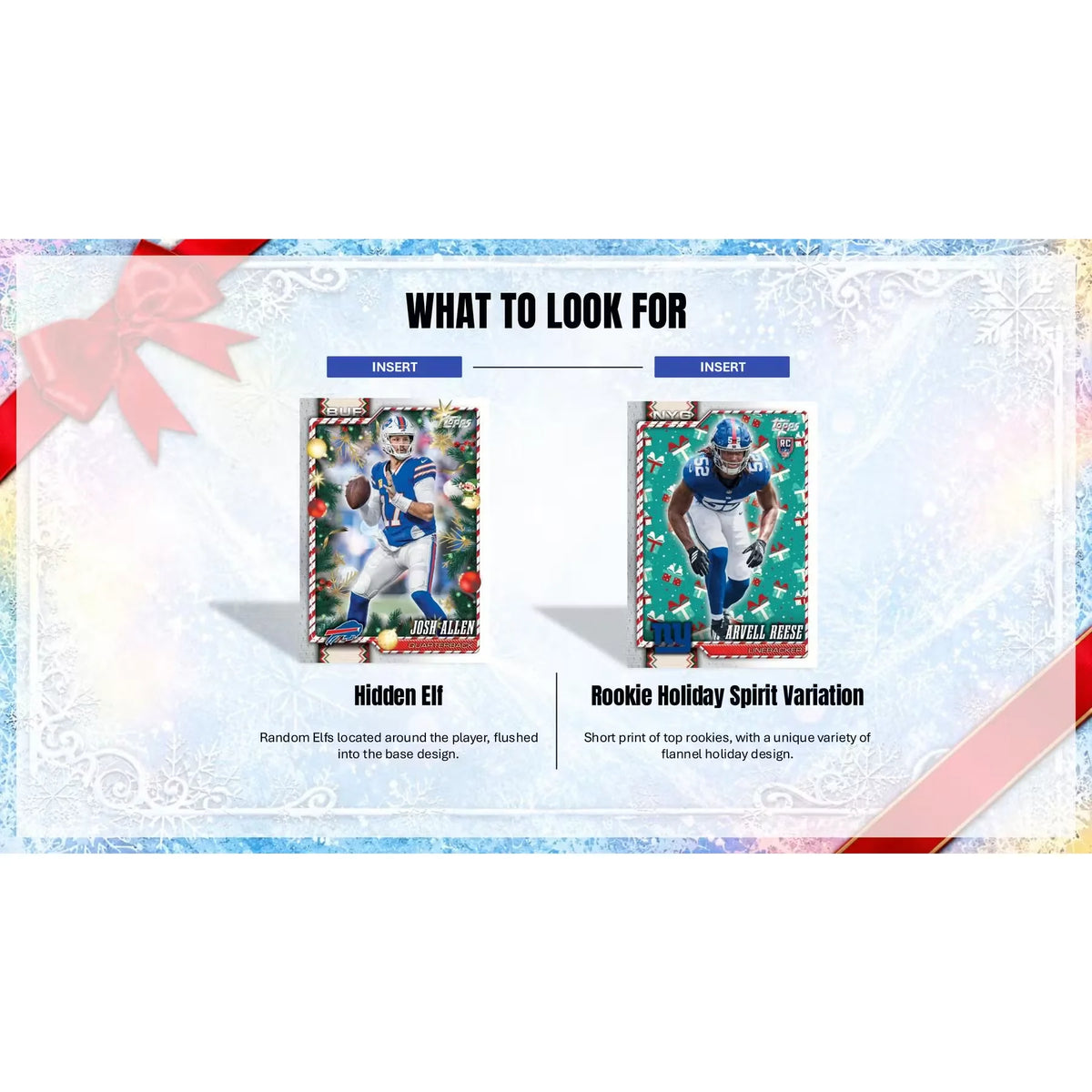 2026 Topps Holiday Football Mega Box | Presell (Ships Sealed Only) | P5754600