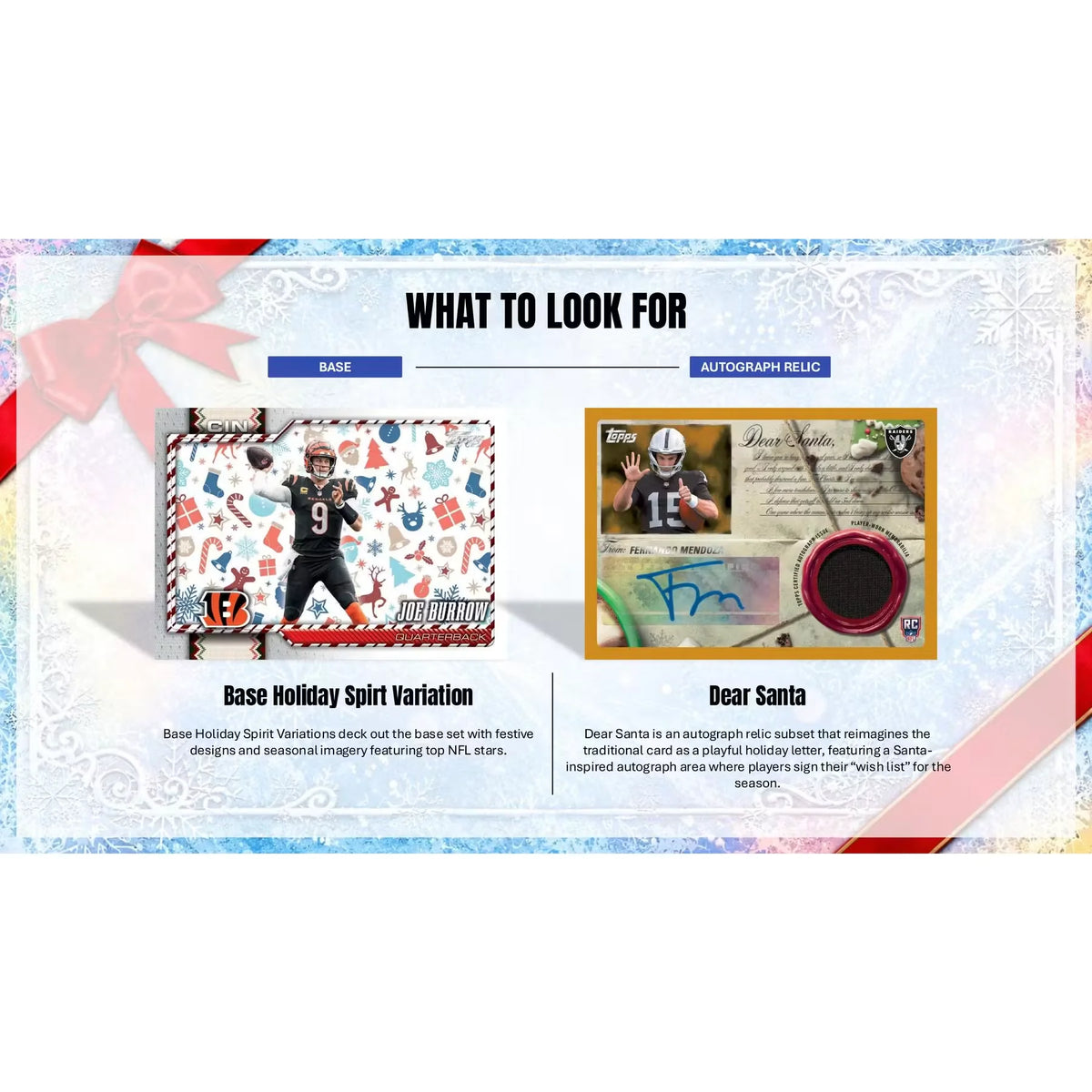 2026 Topps Holiday Football Mega Box | Presell (Ships Sealed Only) | P5754600