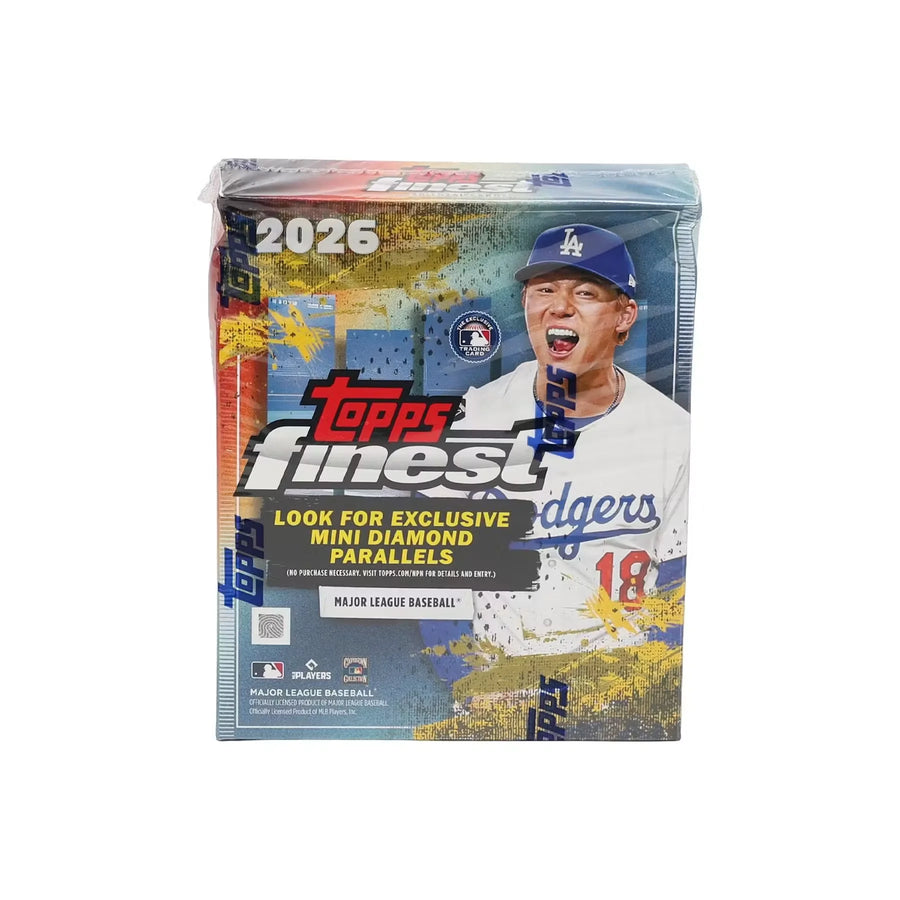 2026 Topps Finest Baseball Mega Box | Slightly Damaged (Ships Sealed Only)