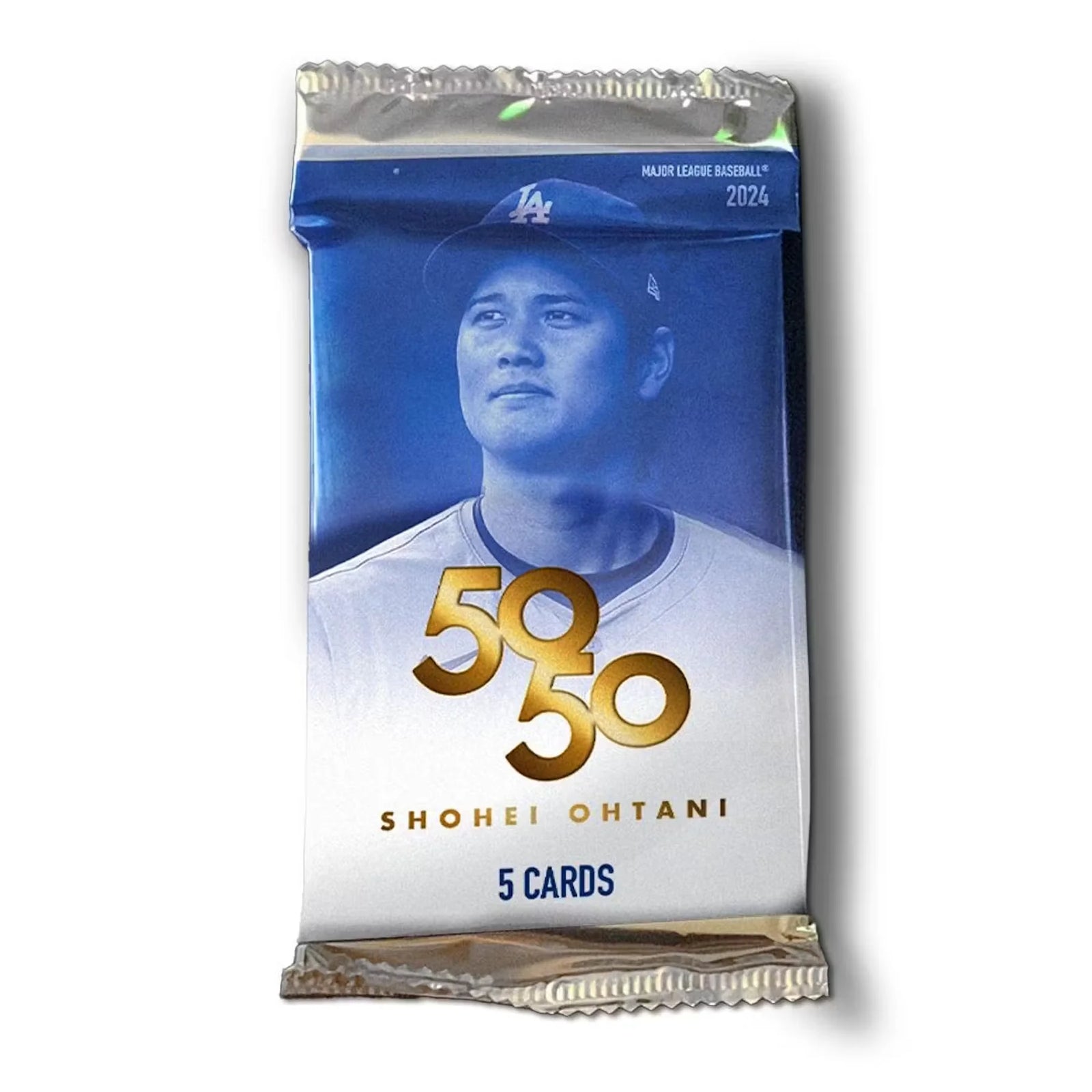 2024 Topps 50/50 Shohei Ohtani Baseball 10-Pack Box (Ships Sealed Only)