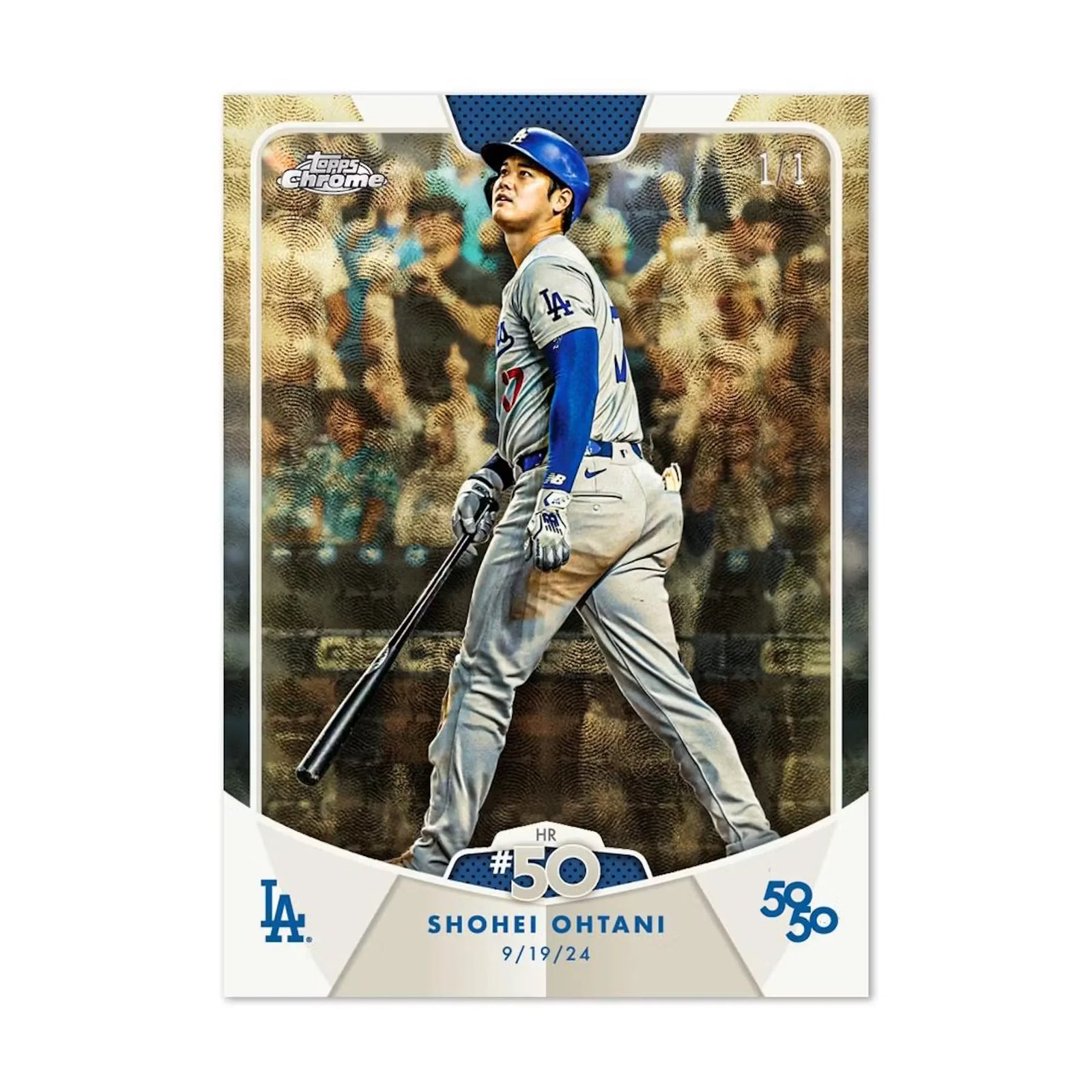 2024 Topps 50/50 Shohei Ohtani Baseball 10-Pack Box (Ships Sealed Only)